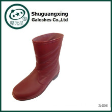 Shugxin Cool New Sex Wellies Fashion Rain Boots for Household Women B-808